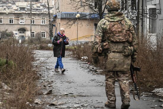 Освобожденный российскими войсками Красноармейск
