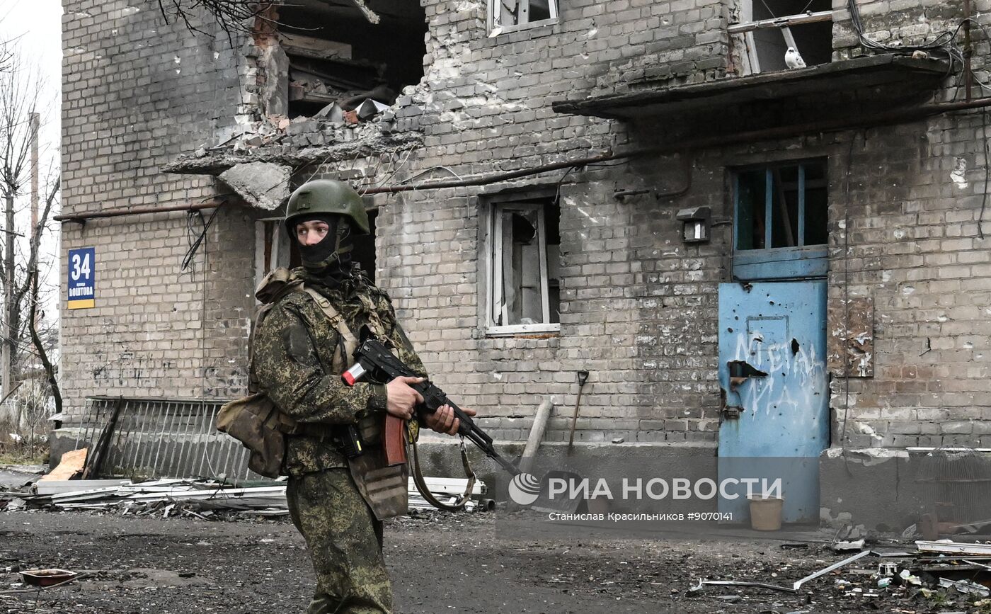 Освобожденный российскими войсками Красноармейск