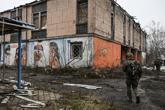 Освобожденный российскими войсками Красноармейск