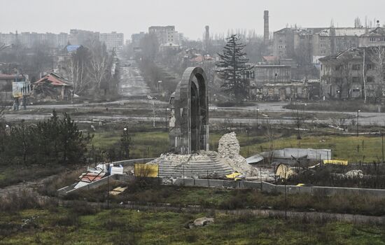 Освобожденный российскими войсками Красноармейск
