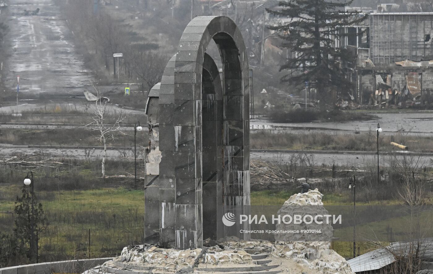 Освобожденный российскими войсками Красноармейск