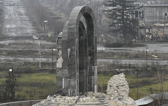 Освобожденный российскими войсками Красноармейск