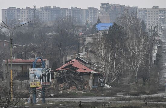 Освобожденный российскими войсками Красноармейск