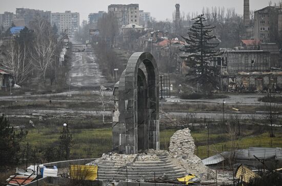 Освобожденный российскими войсками Красноармейск