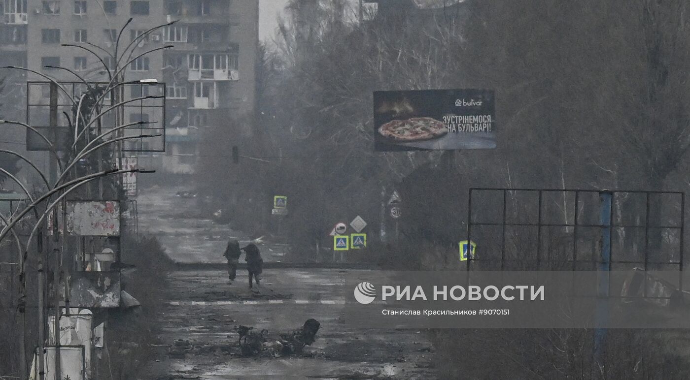 Освобожденный российскими войсками Красноармейск