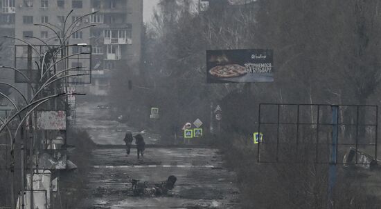 Освобожденный российскими войсками Красноармейск