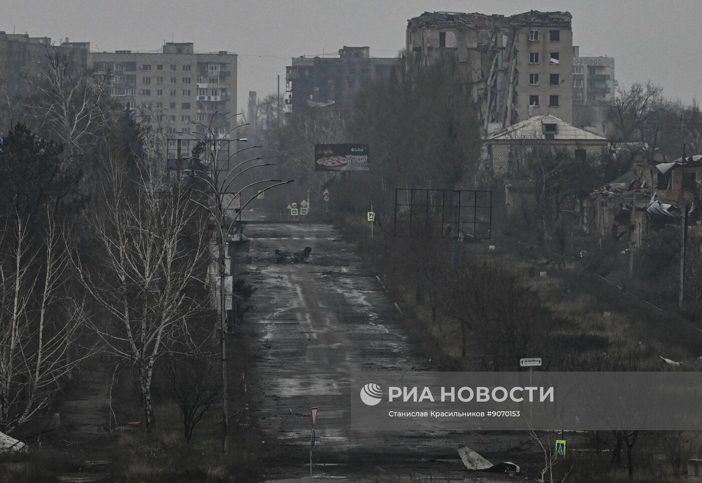 Освобожденный российскими войсками Красноармейск