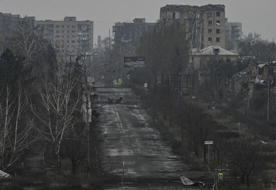 Освобожденный российскими войсками Красноармейск