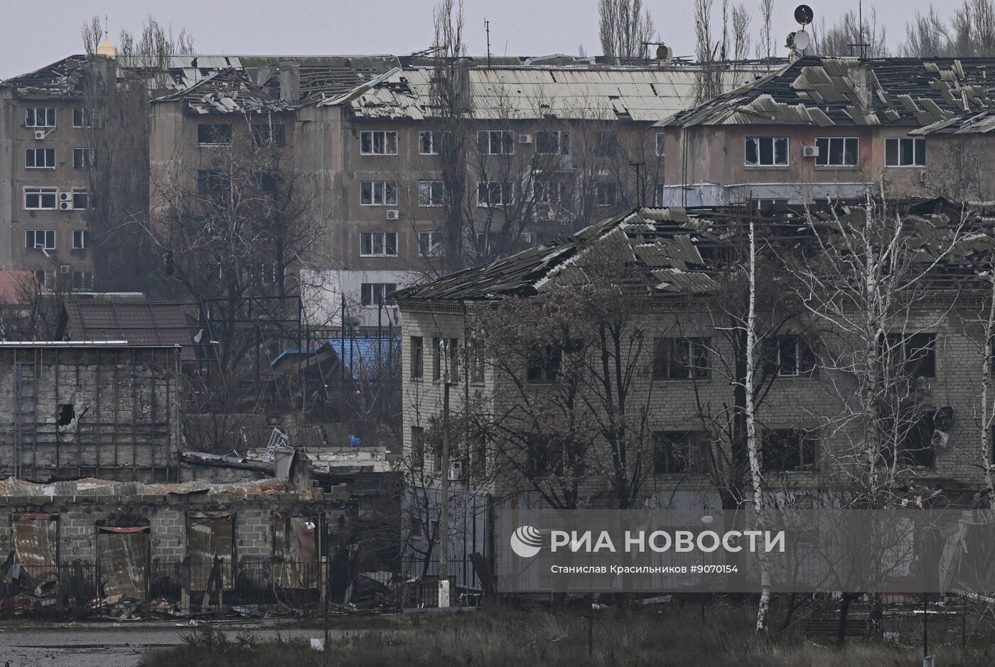 Освобожденный российскими войсками Красноармейск