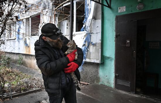 Освобожденный российскими войсками Красноармейск