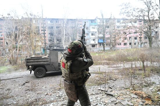 Освобожденный российскими войсками Красноармейск