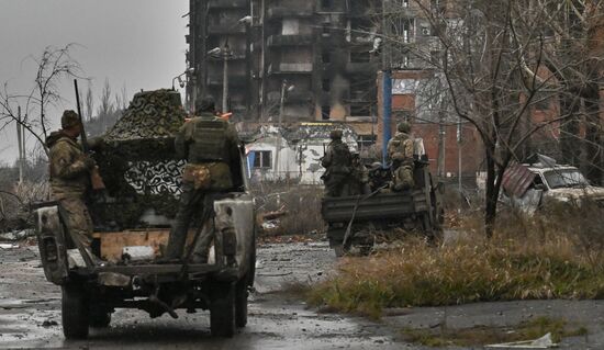 Освобожденный российскими войсками Красноармейск