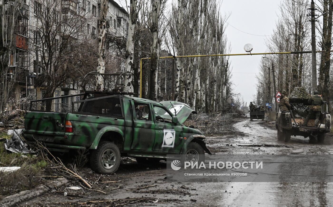 Освобожденный российскими войсками Красноармейск