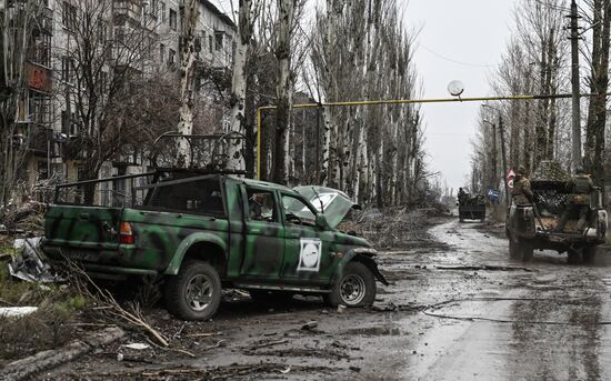Освобожденный российскими войсками Красноармейск