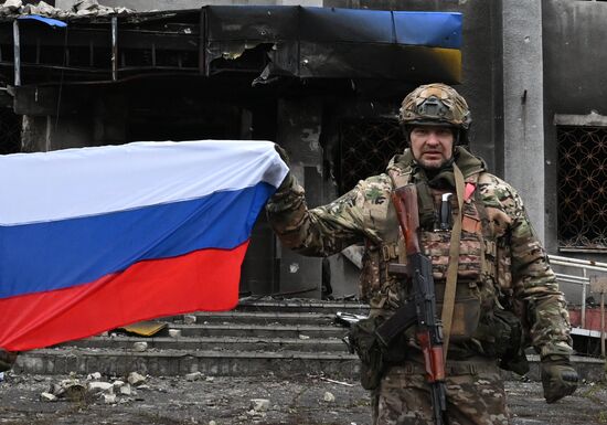 Освобожденный российскими войсками Красноармейск