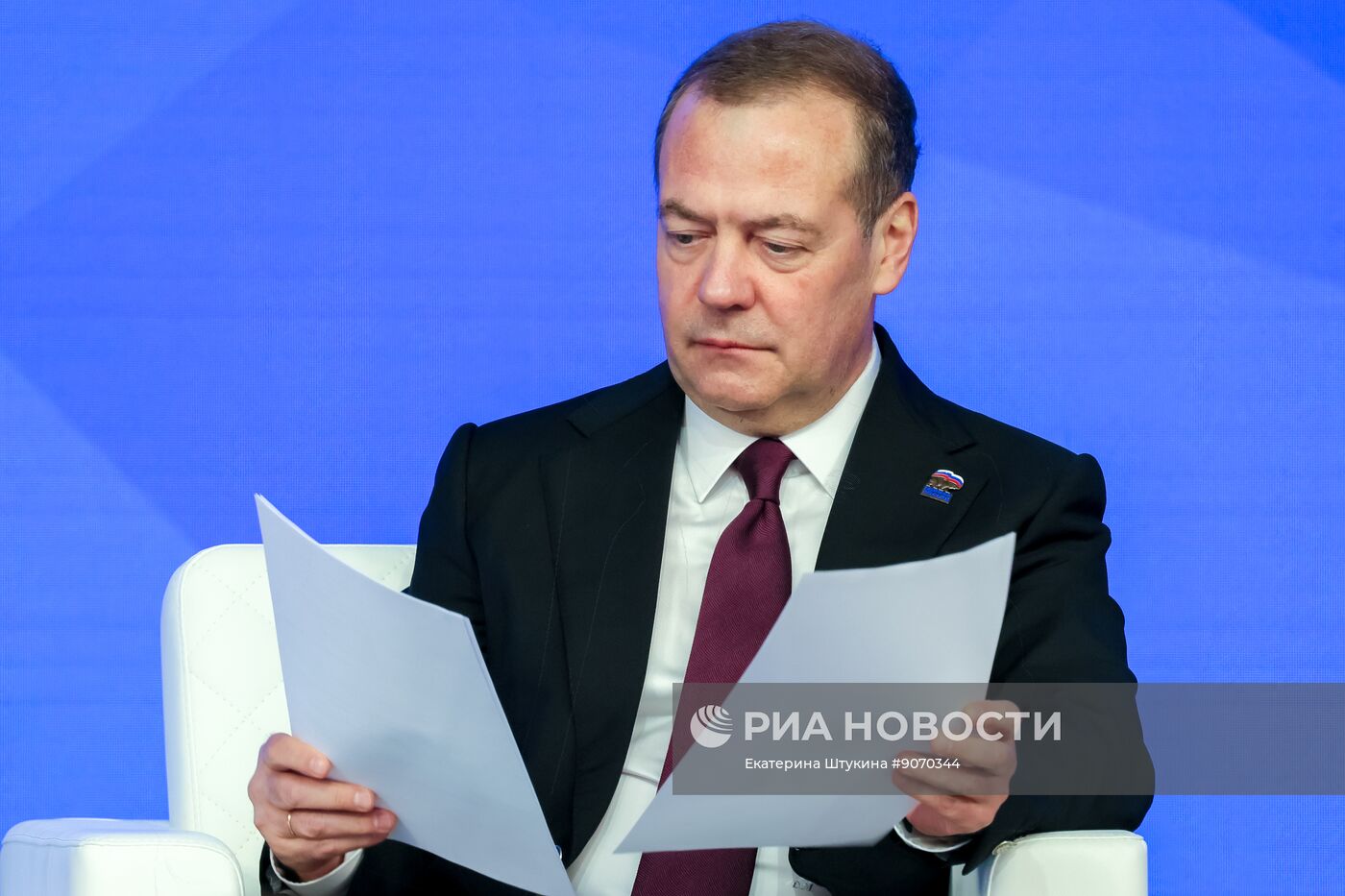 Заседание Генерального совета партии "Единая Россия"