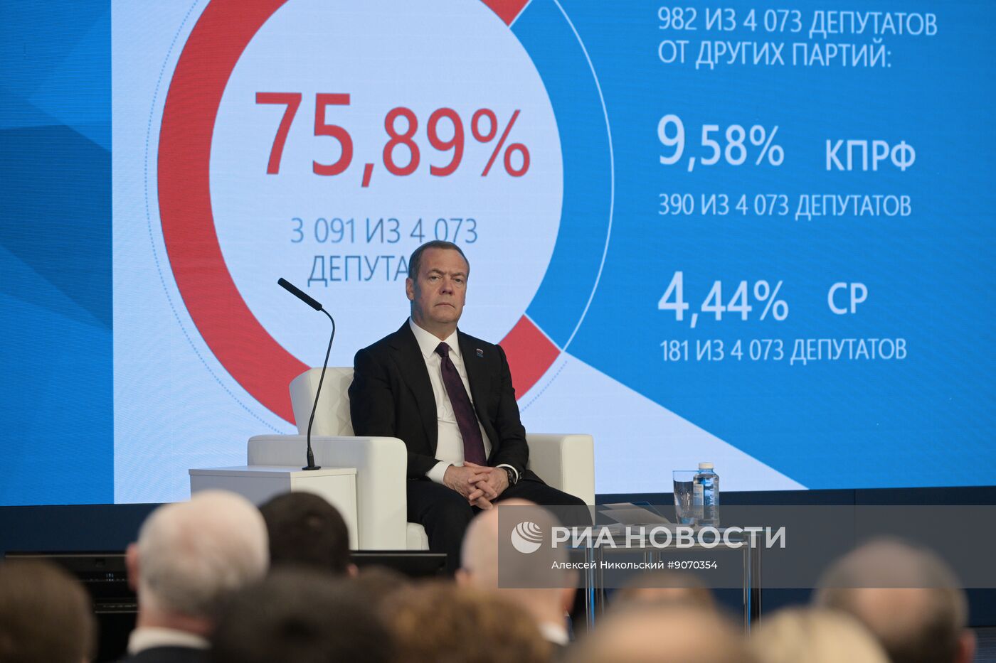 Заседание Генерального совета партии "Единая Россия"