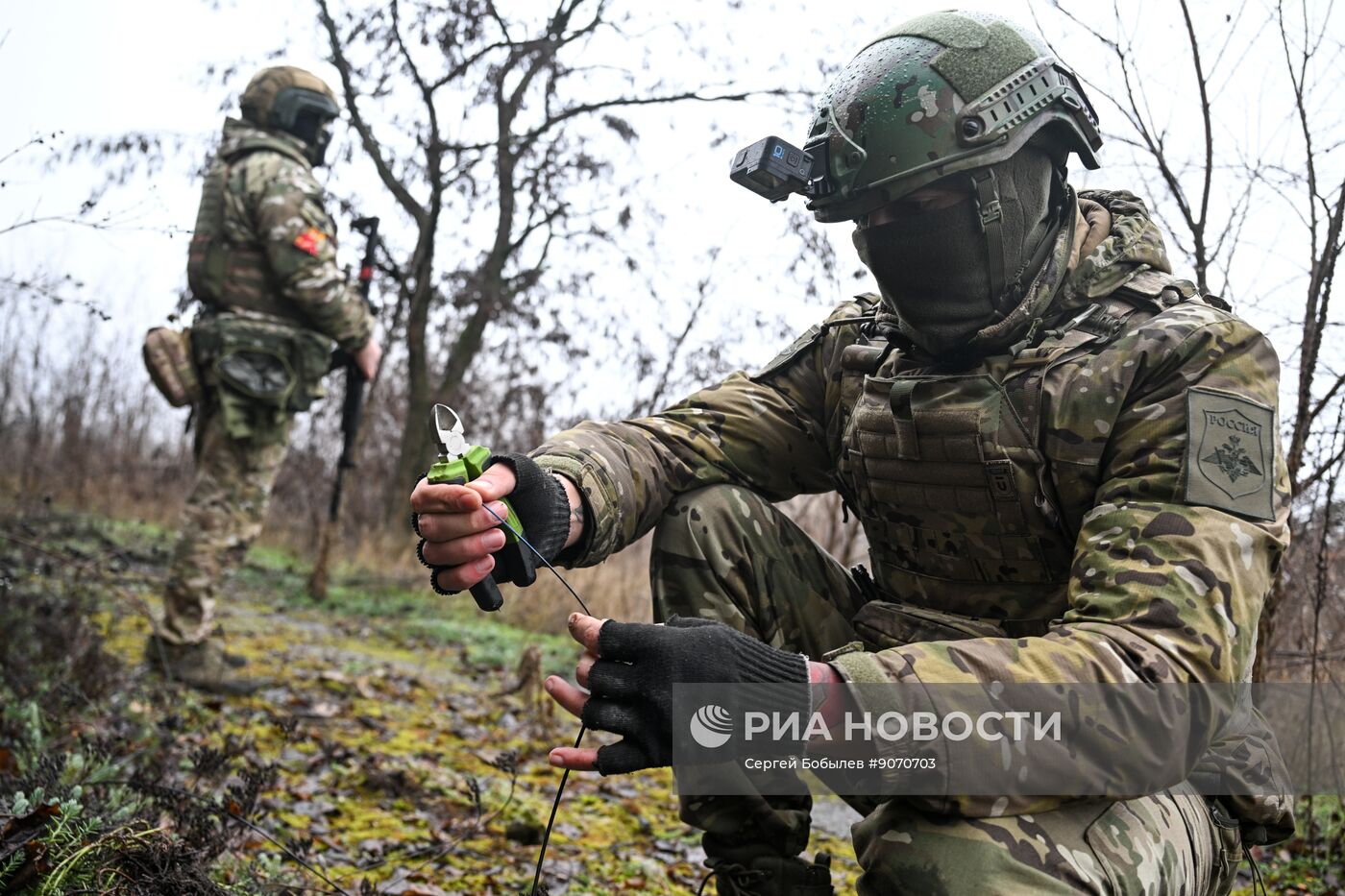 Работа связистов 25-й армии на Краснолиманском направлении СВО