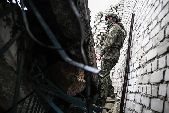 Работа связистов 25-й армии на Краснолиманском направлении СВО