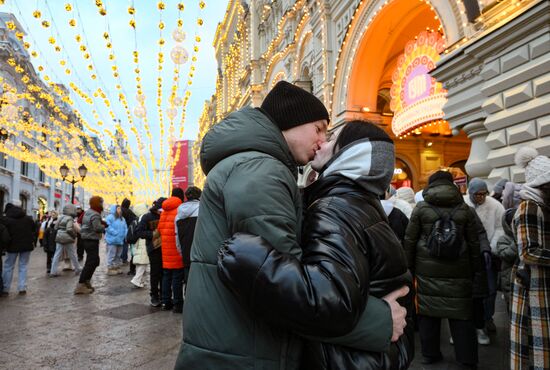 Предновогодняя Москва