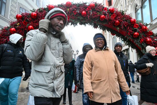 Предновогодняя Москва