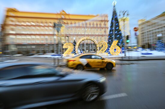 Предновогодняя Москва