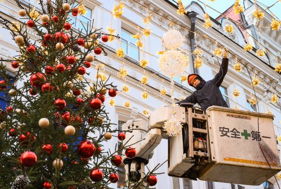 Предновогодняя Москва