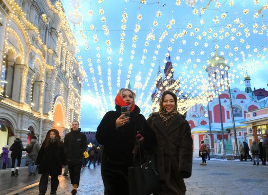 Предновогодняя Москва