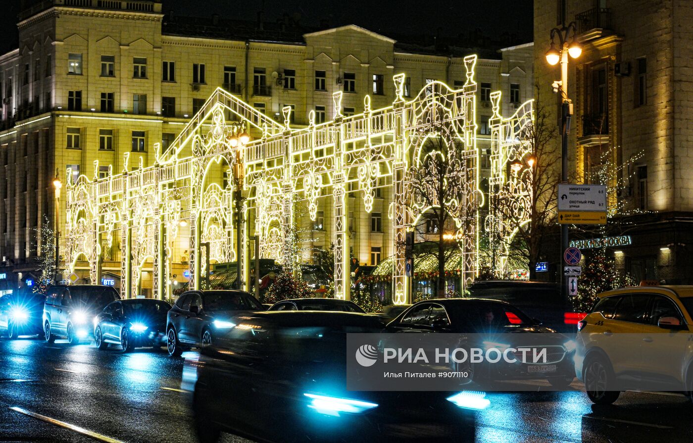 Предновогодняя Москва