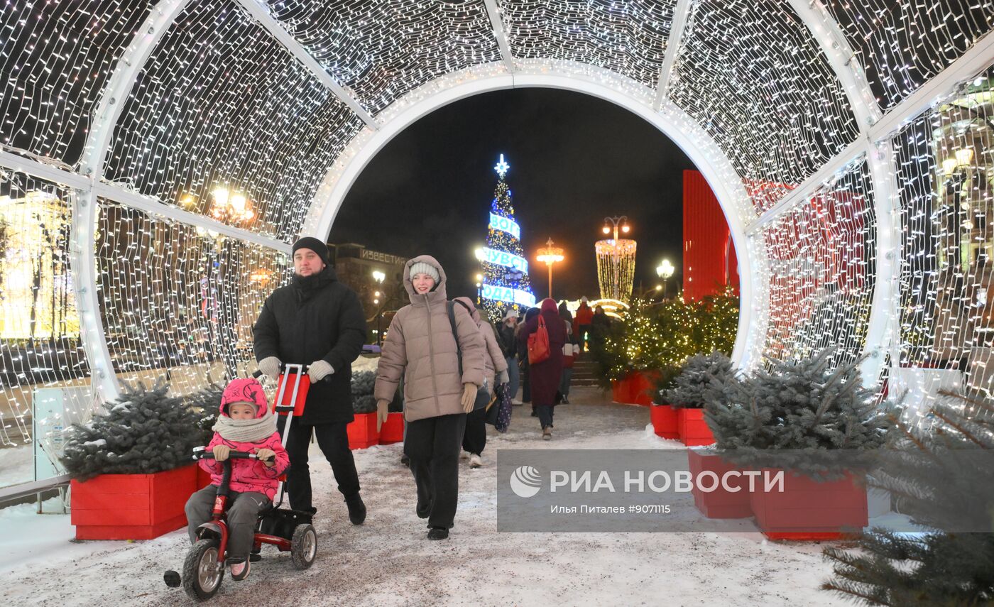Предновогодняя Москва