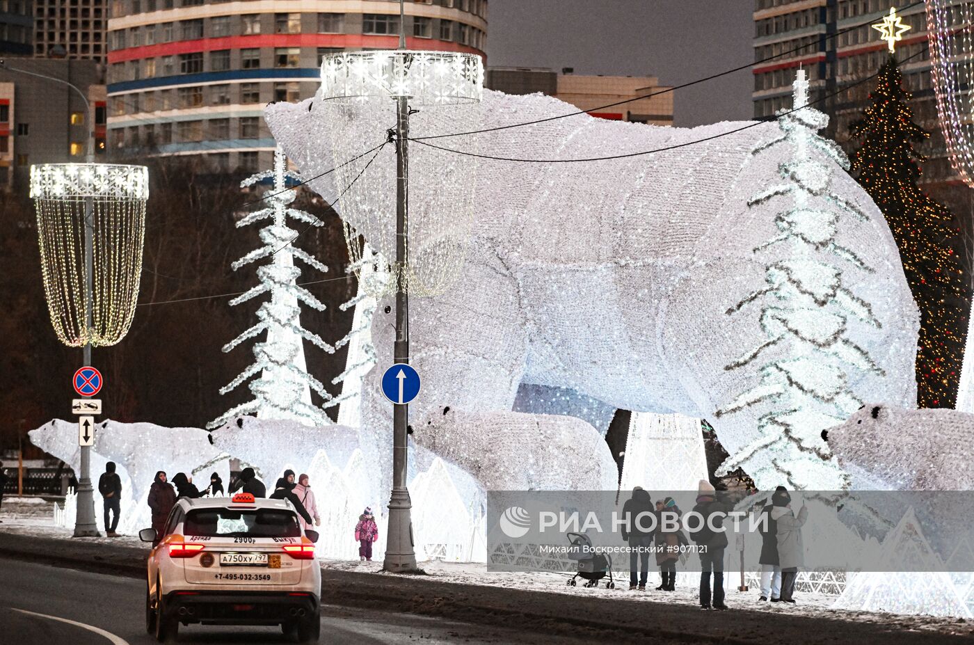 Предновогодняя Москва