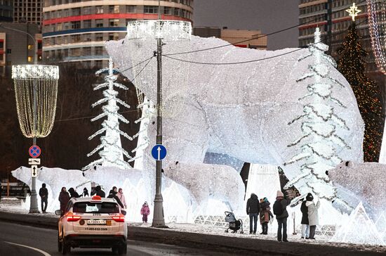Предновогодняя Москва