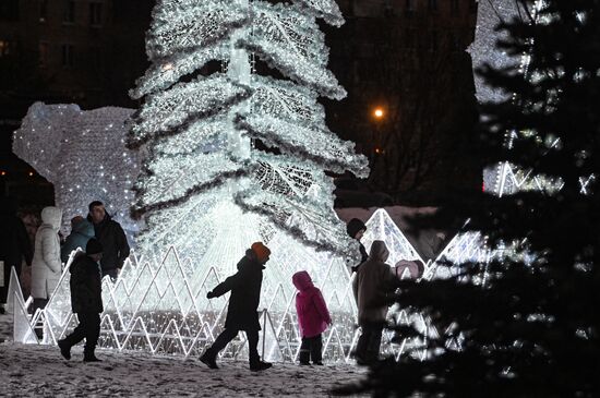 Предновогодняя Москва
