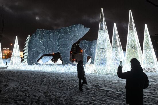 Предновогодняя Москва