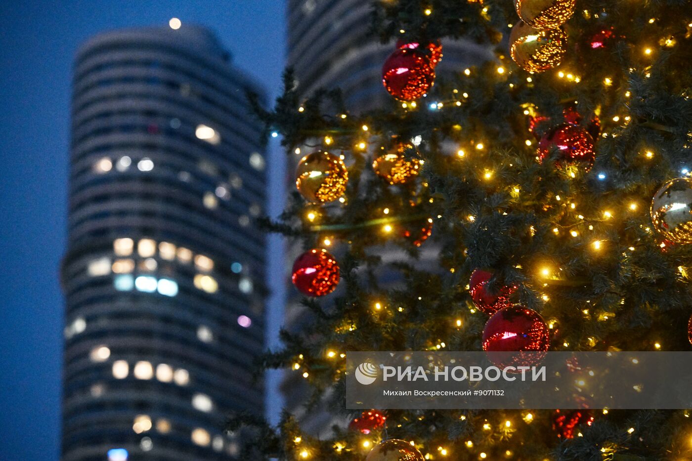 Предновогодняя Москва