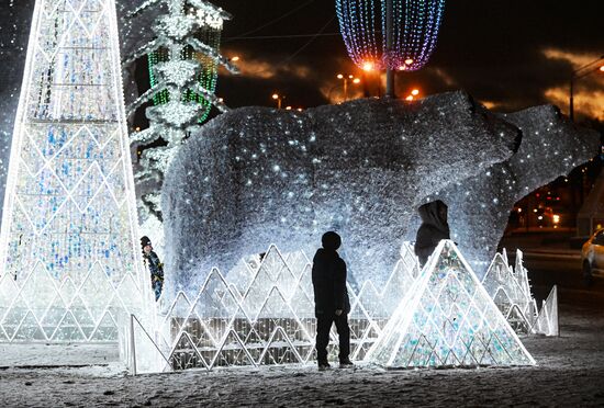 Предновогодняя Москва