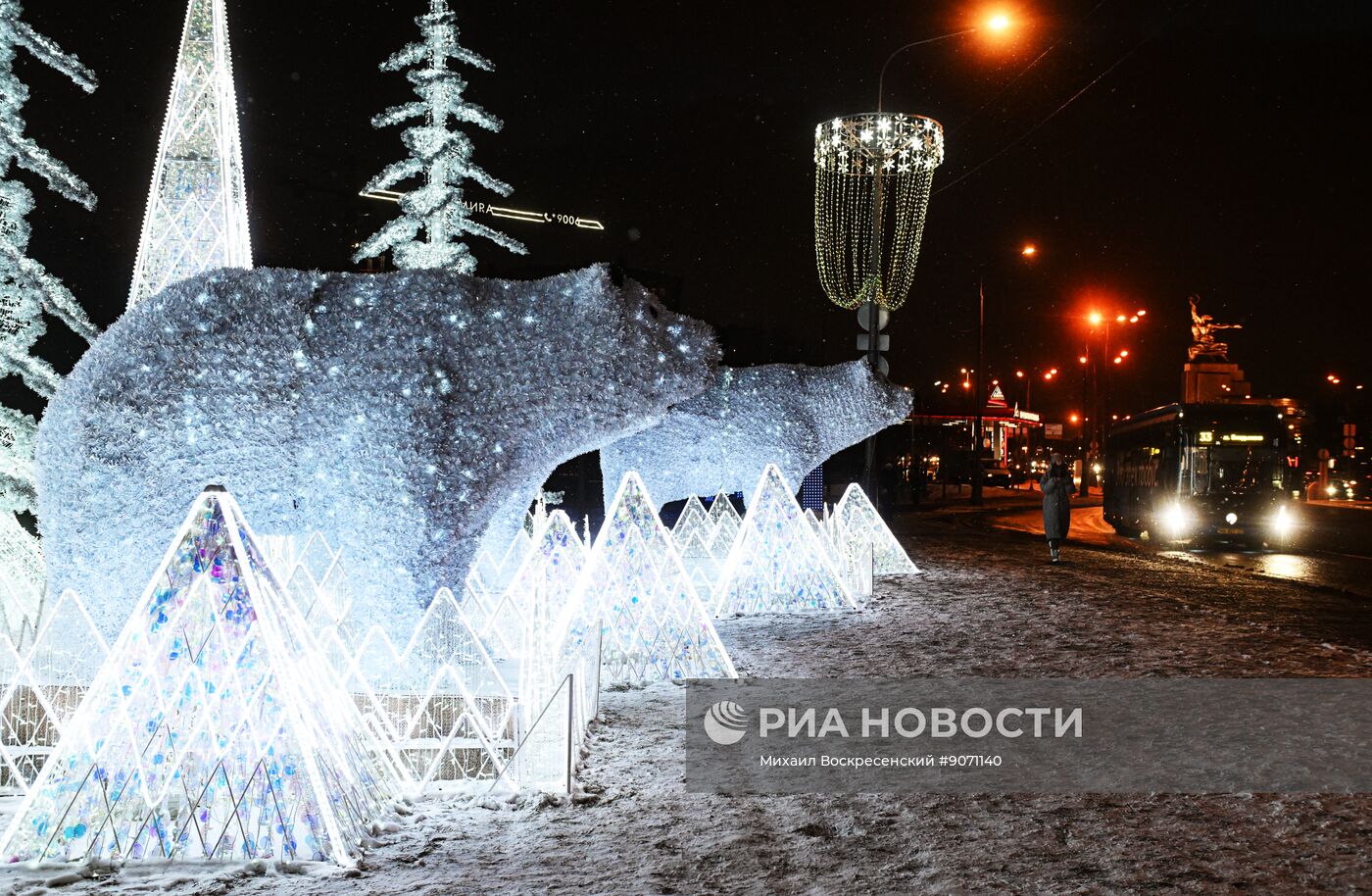 Предновогодняя Москва