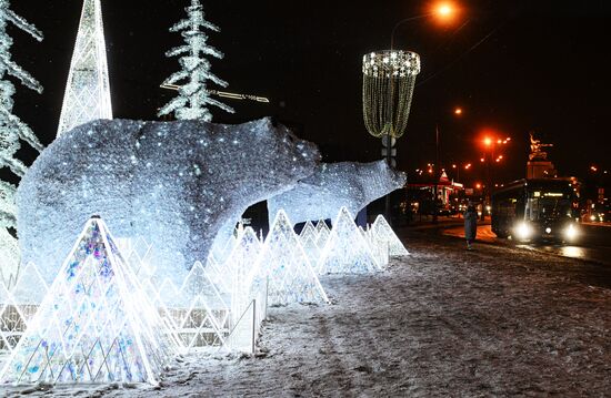 Предновогодняя Москва