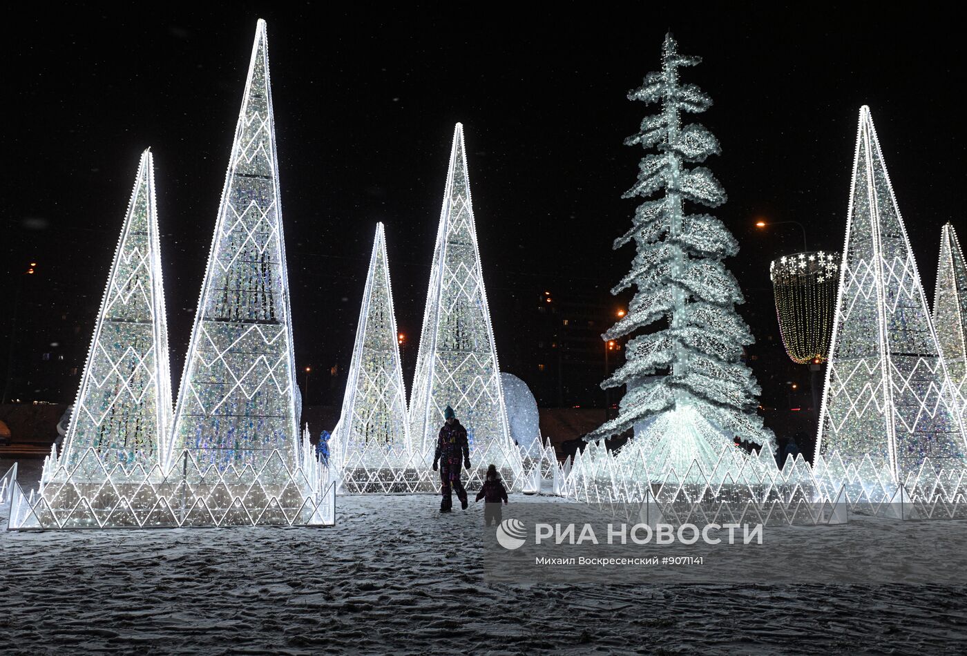 Предновогодняя Москва