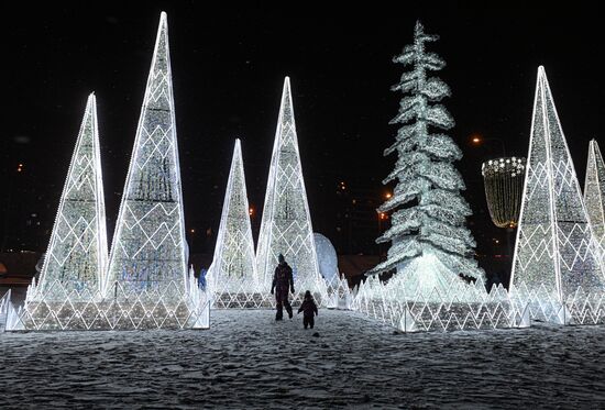 Предновогодняя Москва