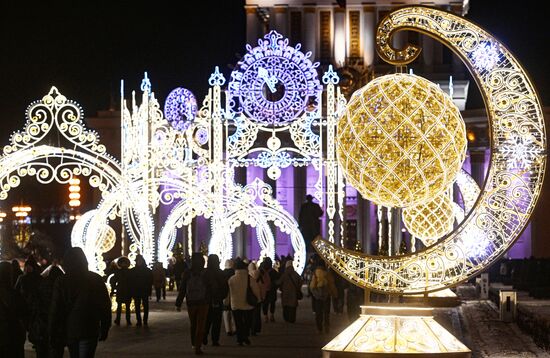 Предновогодняя Москва