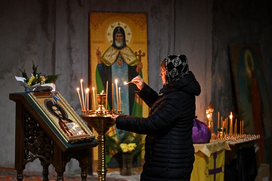 Центр гуманитарной помощи в Лисичанске