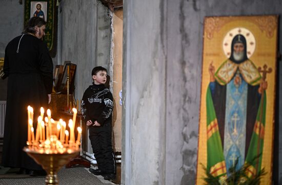 Центр гуманитарной помощи в Лисичанске