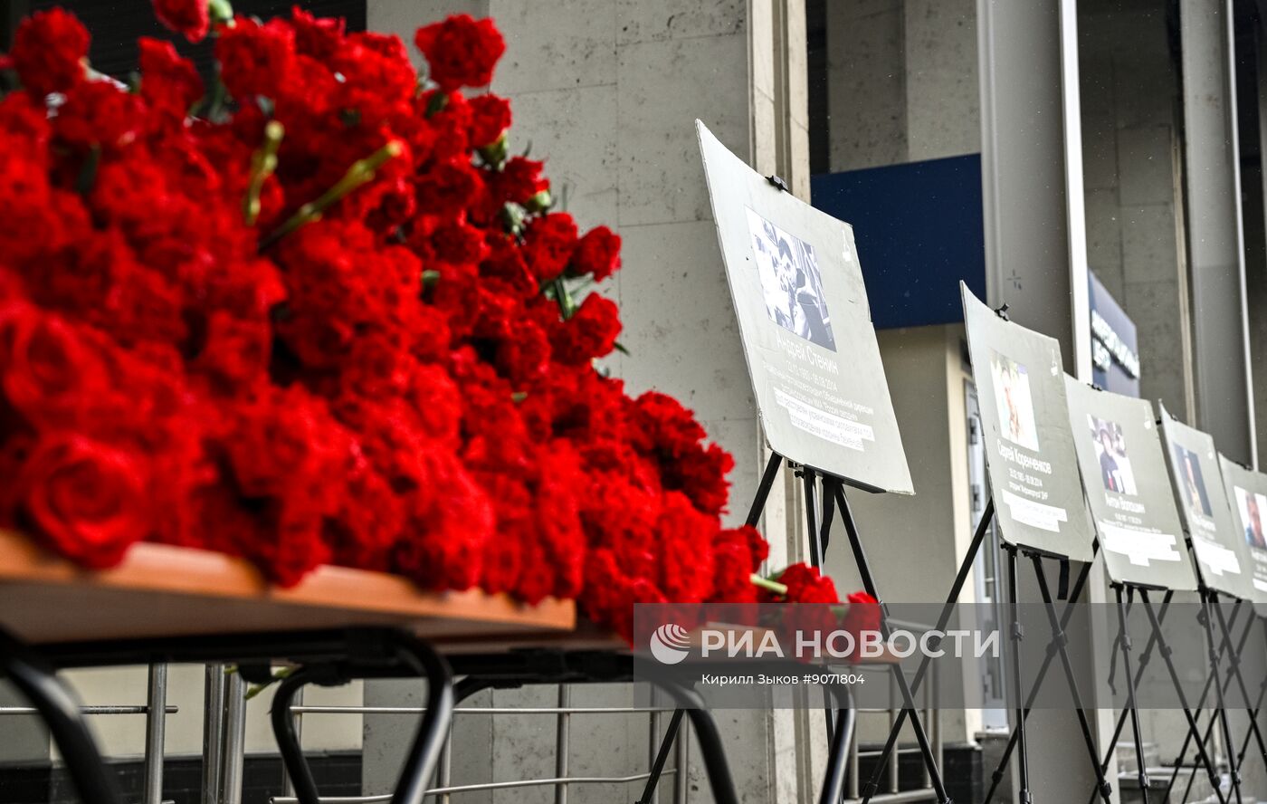 Акция в Москве в День памяти журналистов, погибших при исполнении профессиональных обязанностей