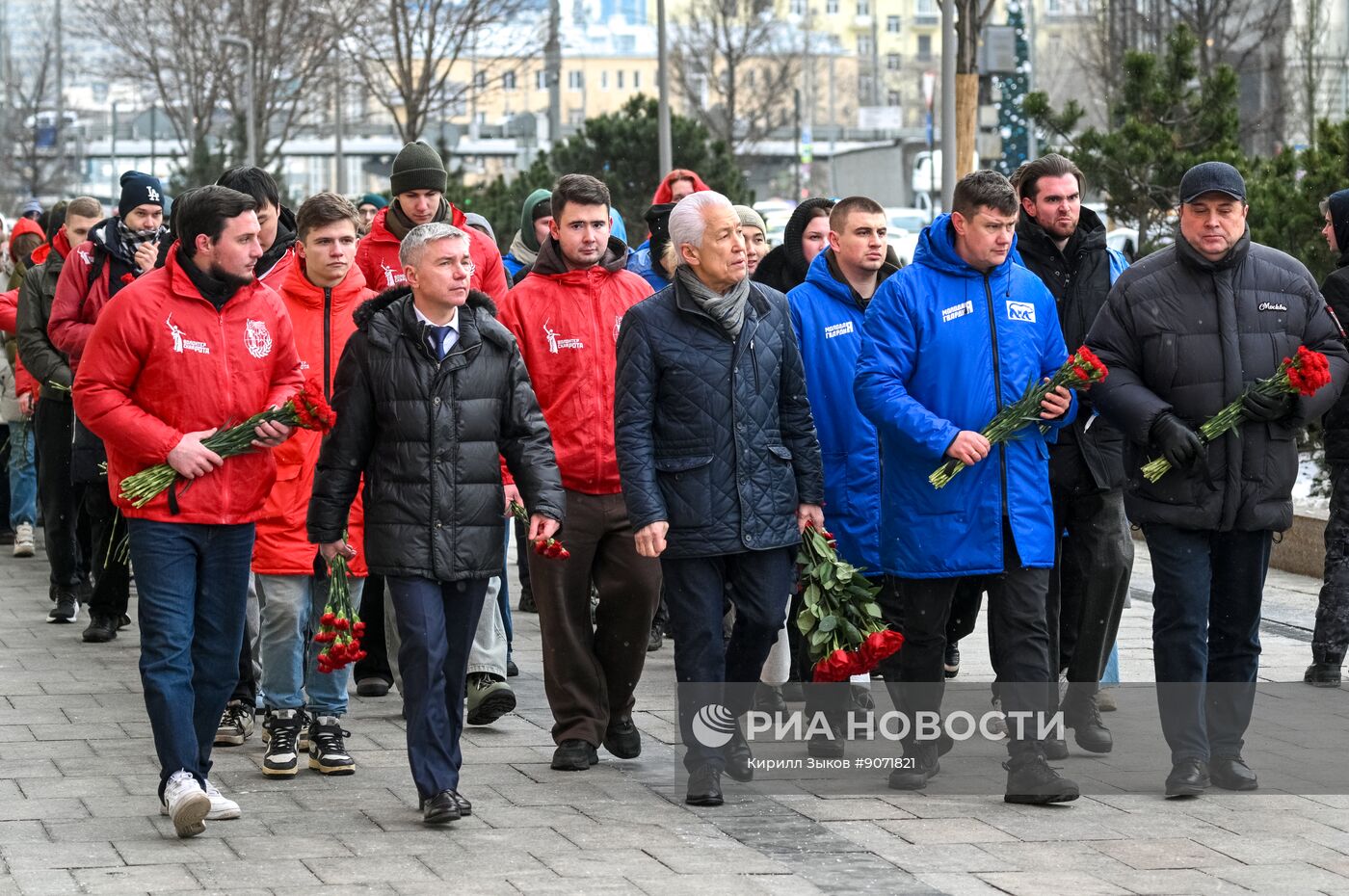 Акция в Москве в День памяти журналистов, погибших при исполнении профессиональных обязанностей