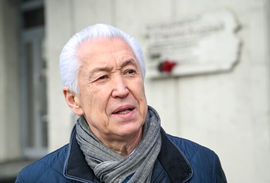 Акция в Москве в День памяти журналистов, погибших при исполнении профессиональных обязанностей