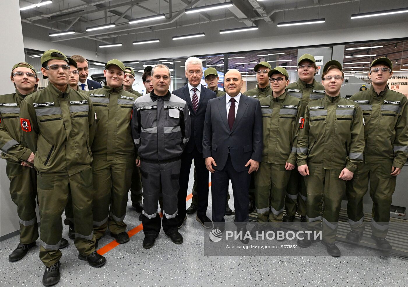 Премьер-министр Михаил Мишустин посетил Центр практической подготовки для машиностроения в Москве