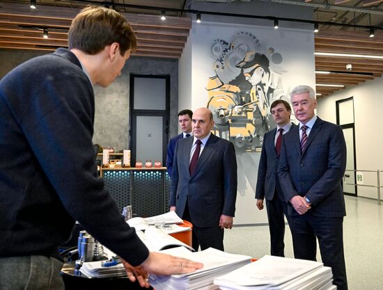 Премьер-министр Михаил Мишустин посетил Центр практической подготовки для машиностроения в Москве