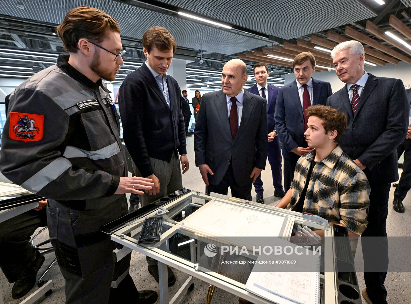 Премьер-министр Михаил Мишустин посетил Центр практической подготовки для машиностроения в Москве