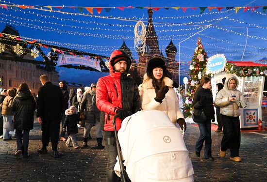 Предновогодняя Москва